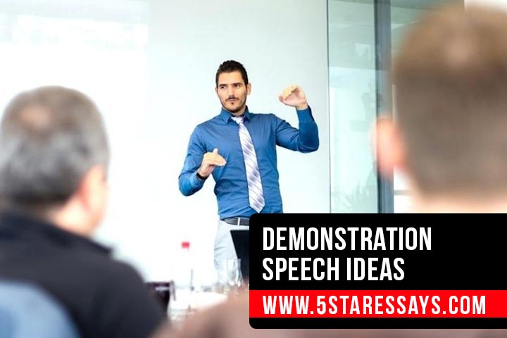 demonstrative speech central idea