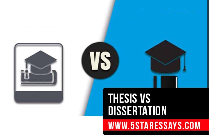 compare thesis and dissertation